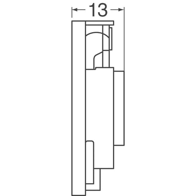 AS04004PO-WR-R PUI Audio, Inc.  Speakers